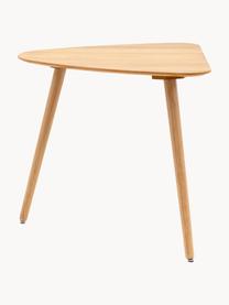 Mesa de comedor de madera de roble Hatfield, 80 x 90 cm, Tablero: chapa de roble, madera de, Patas: tablero de fibra de densi, Madera de roble, An 80 x F 90 cm