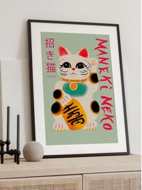Poster Maneki Neko, Papier

Dieses Produkt wird aus nachhaltig gewonnenem, FSC®-zertifiziertem Holz gefertigt., Bunt, B 70 x H 100 cm