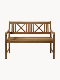 Dřevěná zahradní lavička z teakového dřeva Rosenborg, Teakové dřevo, Teakové dřevo, Š 120 cm, V 89 cm