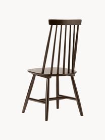 Krzesło z drewna w stylu windsor Milas, 2 szt., Drewno kauczukowe lakierowane, Drewno kauczukowe lakierowane, S 52 x G 45 cm