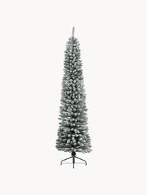 Künstlicher Weihnachtsbaum Pencil, beschneit, Kunststoff (PVC), Dunkelgrün, beschneit, Ø 60 x H 210 cm