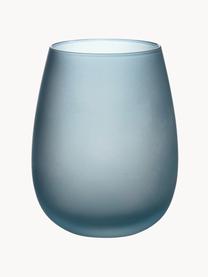 Vasos de colores Happy Hour, 6 uds., Vidrio, Tonos azules y verdes, Ø 7 x Al 11 cm, 500 ml