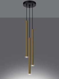 Petit suspension Fideus, Doré, haute brillance, Ø 20 x haut. 90 cm