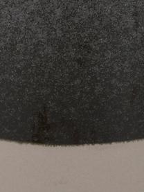 Dóza Grego, Keramika, Tmavě šedá, béžová, Ø 9 cm, V 13 cm