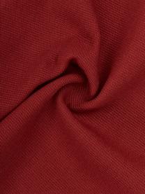 Federa arredo in cotone rosso scuro Mads, 100% cotone, Rosso scuro, Larg. 40 x Lung. 40 cm