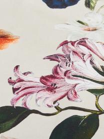 Obojstranná posteľná bielizeň z bavlneného saténu s kvetinovým vzorom Filou, Piesková, viac farieb