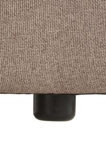 Modulares Sofa Lennon (3-Sitzer), Bezug: 100 % Polyester Der strap, Gestell: Massives Kiefernholz FSC-, Füße: Kunststoff, Webstoff Taupe, B 238 x T 119 cm