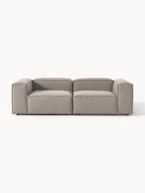 Sofá modular Lennon (3 plazas), Tapizado: 100% poliéster Alta resis, Estructura: madera contrachapada de p, Patas: plástico Este producto es, Tejido taupe, An 238 x F 119 cm