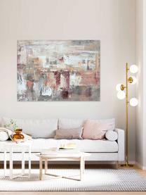 Handgemaltes Leinwandbild Pink Abstract, Mehrfarbig, B 150 x H 110 cm