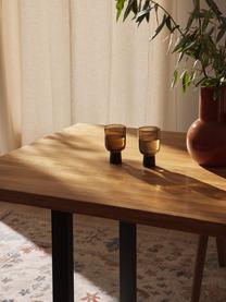 Jídelní stůl z dubového dřeva Oliver, různé velikosti, Dubové dřevo, černá, Š 140 cm, H 90 cm