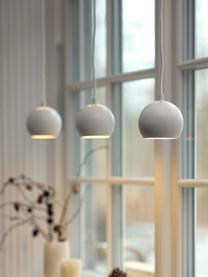 Lampa wisząca Ball, Biały, matowy, Ø 12 x W 10 cm