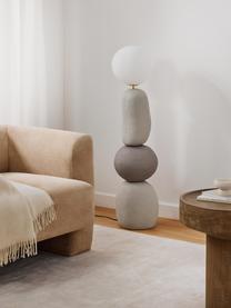 Lampadaire Chakra, Tons gris, haut. 119 cm