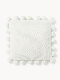 Housse de coussin avec pompons Molly, 100 % coton

Le matériau est certifié STANDARD 100 OEKO-TEX®, 11.HIN.00050, HOHENSTEIN HTTI, Blanc crème, larg. 40 x long. 40 cm