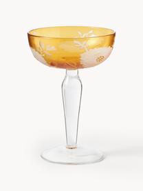 Sada sklenic na šampaňské Peony, 6 dílů, Sklo, Více barev, Ø 10 cm, V 15 cm, 150 ml