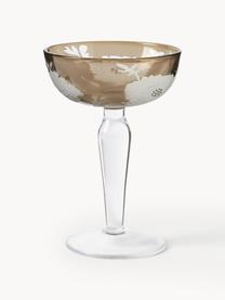 Champagneglazen Peony, set van 6, Glas, Meerkleurig, Ø 10 x H 15 cm, 150 ml