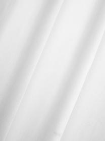 Drap-housse en flanelle pour surmatelas Biba, Blanc, larg. 200 x long. 200 cm, haut. 15 cm