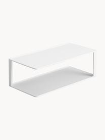 Estante organizador de cocina Tower, Acero con pintura en polvo, Blanco mate, An 30 x Al 15 cm