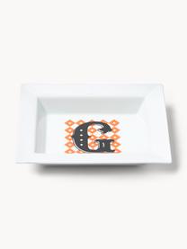 Westwing Collection x MEISSEN, handgefertigte Vide-Poche Initials mit Dekor, Porzellan, glasiert, G, B 16 x T 13 cm