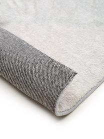 Teppich Mara mit Wellenmotiv in Grautönen, 100% Polyester, Grautöne, B 80 x L 150 cm (Größe XS)