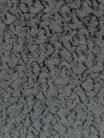 Copertura divano Roc, 55% poliestere, 35% cotone, 10% elastomero, Grigio, Larg. 260 x Alt. 120 cm