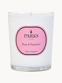 Vela perfumada Vintage Aromatherapy (rosa y pachulí), Recipiente: vidrio, Rosa, pachulí, Ø 8 x Al 9 cm
