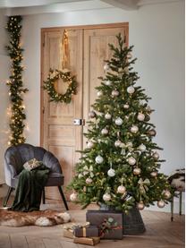 Künstlicher LED-Weihnachtsbaum Allison, Dunkelgrün, Ø 97 x H 150 cm