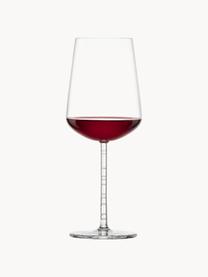 Copas de vino tinto de cristal Journey, 2 uds., Cristal Tritan, Transparente, Ø 10 x Al 25 cm, 630 ml