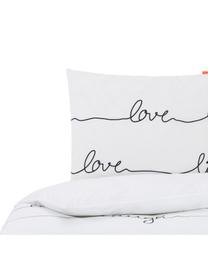 Funda nórdica Live, Algodón
El algodón da una sensación agradable y suave en la piel, absorbe bien la humedad y es adecuado para personas alérgicas, Blanco, negro, Cama 150/160 cm (240 x 220 cm)