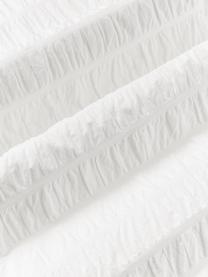 Housse de couette en coton Esme, Blanc, larg. 200 x long. 200 cm