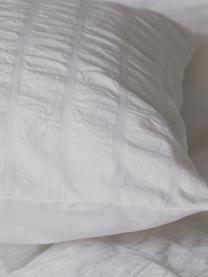 Baumwoll-Bettdeckenbezug Esme, Weiss, B 200 x L 200 cm