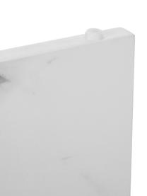 Salontafelset Vilma in marmerlook, 2-delig, MDF bedekt met gelakt papier, Wit, gemarmerd, Set met verschillende formaten