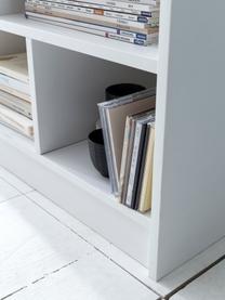 Libreria in bianco opaco Milo, Ripiano: truciolare, rivestimento , Bianco, Larg. 80 x Alt. 69 cm