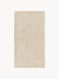 Tapis en laine tufté main Eleni, 100 % laine, certifiée RWS

Les tapis en laine peuvent perdre des fibres lors des premières semaines et des peluches peuvent se former, ce phénomène est naturel et diminue à mesure de votre usage et du temps, Beige clair, larg. 80 x long. 150 cm (taille XS)