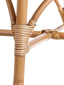 Sedia in rattan Natural, Rivestimento: poliestere, Marrone, Larg. 54 x Prof. 46 cm