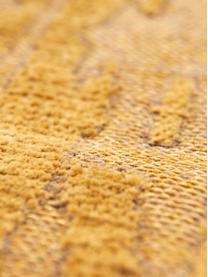 Alfombra texturizada Perriers, 100% poliéster, Ocre, An 80 x L 150 cm (Tamaño XS)