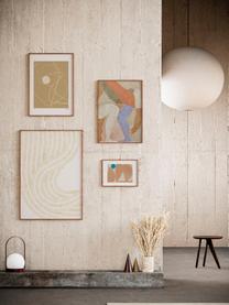 Poster Artwall no. 07 met lijst, set van 4, Lijst: grenenhout, Beigetinten, meerkleurig, Set met verschillende formaten