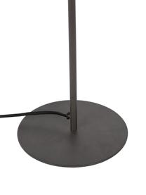 Lámpara de mesa grande Charlie, Pantalla: metal recubierto, Cable: cubierto en tela, Gris, rosa, An 21 x Al 63 cm
