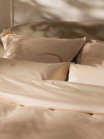 Baumwollsatin-Kopfkissenbezug Premium, Webart: Satin Fadendichte 500 TC,, Peach, B 40 x L 80 cm