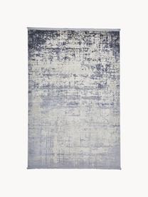 Dywan z krótkim włosiem z frędzlami Cordoba, Odcienie niebieskiego, S 80 x D 150 cm (Rozmiar XS)