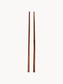 Baguettes Asia, 6 pièces, Bois de Palawan, Bois foncé, long. 23 cm