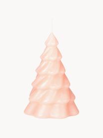 Bougie de Noël en forme de sapin Pinus, Paraffine, Rose blush, Ø 10 x haut. 14 cm