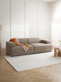 Sofa Melva (3-Sitzer), Bezug: 100% Polyester Der hochwe, Gestell: Massives Kiefernholz, Spa, Webstoff Taupe, B 238 x T 101 cm