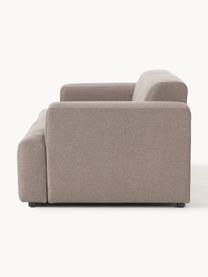 Sofa Melva (3-Sitzer), Bezug: 100 % Polyester Der hochw, Gestell: Massives Kiefernholz, Spa, Füße: Kunststoff Dieses Produkt, Webstoff Taupe, B 238 x T 101 cm