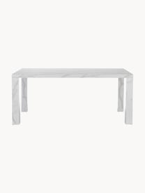 Mesa de comedor Carl, tablero en aspecto mármol, 180 x 90 cm, Tablero de fibras de densidad media (MDF), recubierto en melanina, Blanco mármol, An 180 x F 90 cm