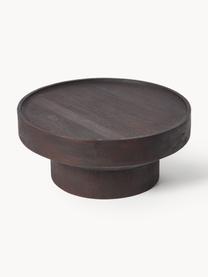 Tavolino rotondo da salotto in legno di mango Benno, Legno massiccio di mango laccato

Questo prodotto è realizzato con legno di provenienza sostenibile e certificato FSC®., Legno di mango laccato marrone scuro, Ø 80 cm