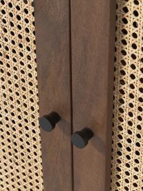 Retro komoda s vídeňskou pleteninou Vienna, Mangové dřevo, Š 90 cm, V 77 cm