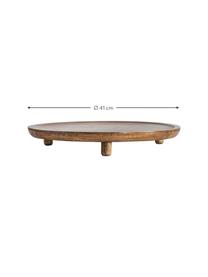 Bandeja decorativa de madera de mango Madeiro, Madera de mango, Madera de mango, Ø 41 x Al 6 cm