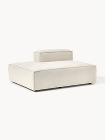 Diván modular Lennon, Tapizado: 100% poliéster Alta resis, Estructura: madera contrachapada de p, Patas: plástico Este producto es, Tejido Off White, An 150 x F 123 cm, respaldo derecho