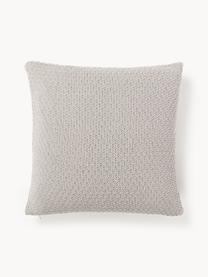 Housse de coussin 60x60 en chenille Everly, 100 % polyester (recyclé), certifié GRS

Le matériau est certifié selon STANDARD 100 by OEKO-TEX®, 11.HIN.00050, Gris clair, larg. 50 x long. 50 cm