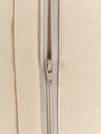 Federa arredo intrecciata color beige chiaro Norman, Beige, Larg. 40 x Lung. 40 cm